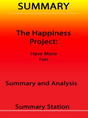 cover image of The Happiness Project / Summary